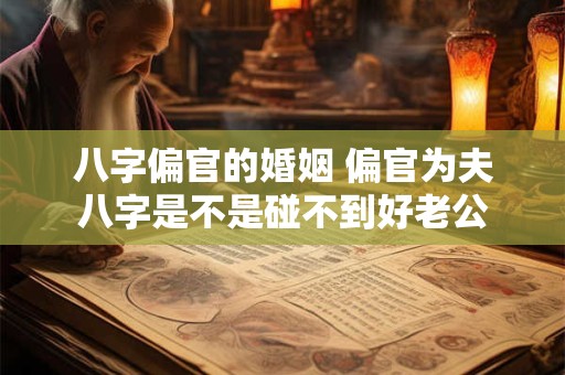 八字偏官的婚姻 偏官为夫八字是不是碰不到好老公