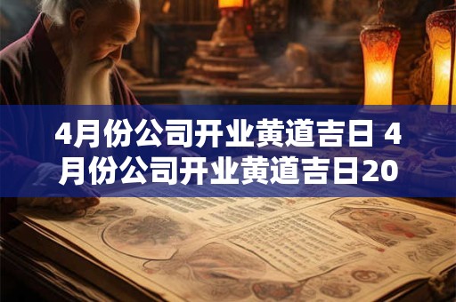 4月份公司开业黄道吉日 4月份公司开业黄道吉日2025年
