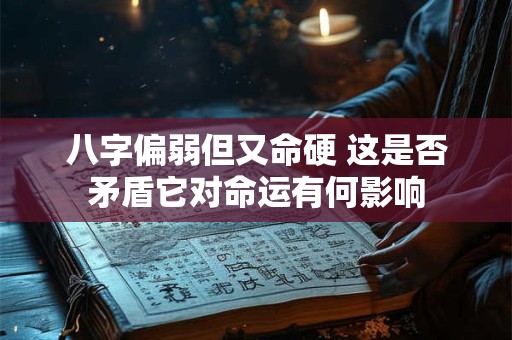 八字偏弱但又命硬 这是否矛盾它对命运有何影响