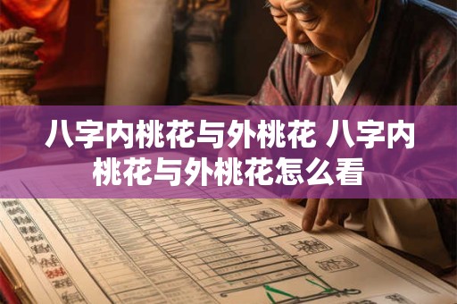 八字内桃花与外桃花 八字内桃花与外桃花怎么看