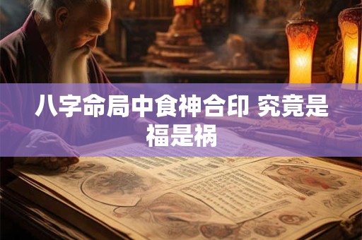 八字命局中食神合印 究竟是福是祸