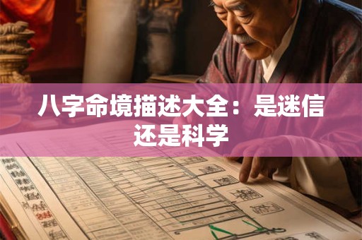 八字命境描述大全：是迷信还是科学