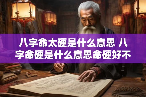 八字命太硬是什么意思 八字命硬是什么意思命硬好不好