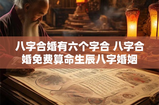 八字合婚有六个字合 八字合婚免费算命生辰八字婚姻 八字合婚有六个字合 八字合婚免费算命生辰八字婚姻