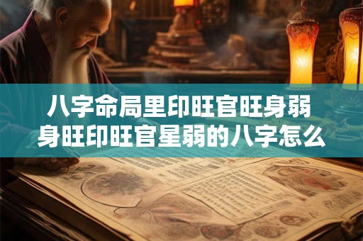 八字命局里印旺官旺身弱 身旺印旺官星弱的八字怎么论