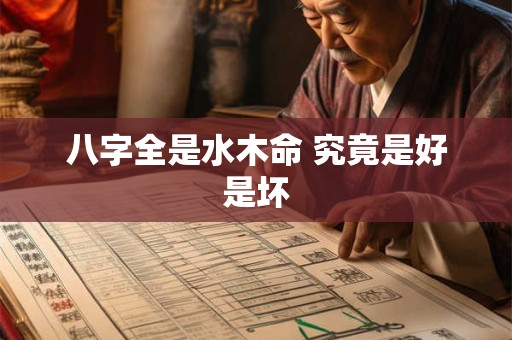 八字全是水木命 究竟是好是坏