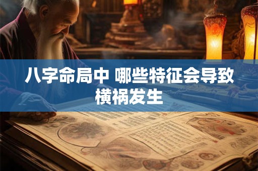 八字命局中 哪些特征会导致横祸发生
