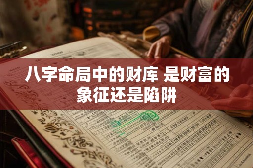 八字命局中的财库 是财富的象征还是陷阱