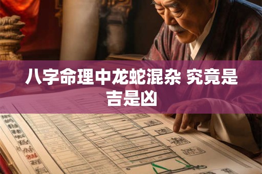 八字命理中龙蛇混杂 究竟是吉是凶 八字命理中龙蛇混杂 究竟是吉是凶