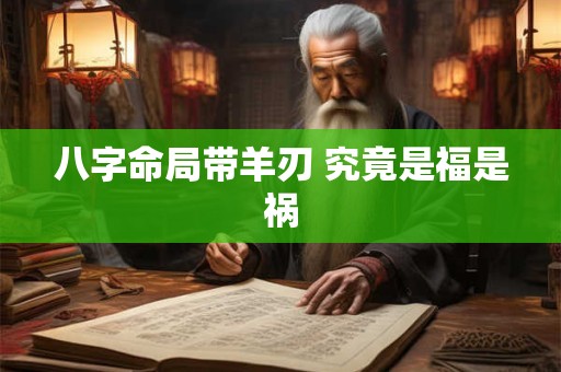 八字命局带羊刃 究竟是福是祸