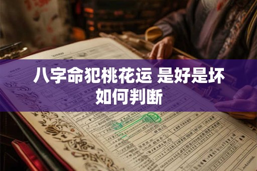 八字命犯桃花运 是好是坏如何判断