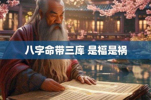 八字命带三库 是福是祸