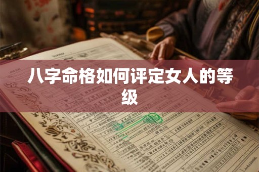 八字命格如何评定女人的等级