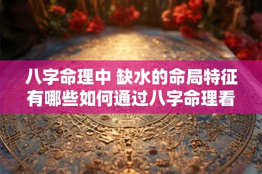 八字命理中 缺水的命局特征有哪些如何通过八字命理看出命里缺水