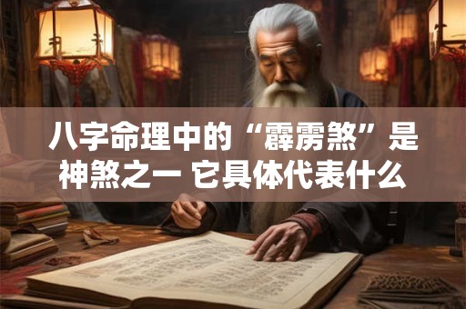 详细阅读:八字命理中的“霹雳煞”是神煞之一 它具体代表什么含义呢 八字命理中的“霹雳煞”是神煞之一 它具体代表什么含义呢
