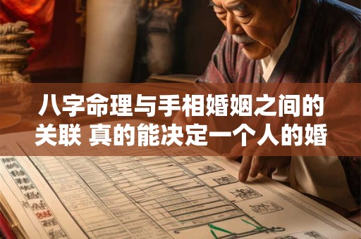 八字命理与手相婚姻之间的关联 真的能决定一个人的婚姻吗