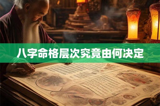 八字命格层次究竟由何决定
