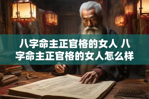 八字命主正官格的女人 八字命主正官格的女人怎么样