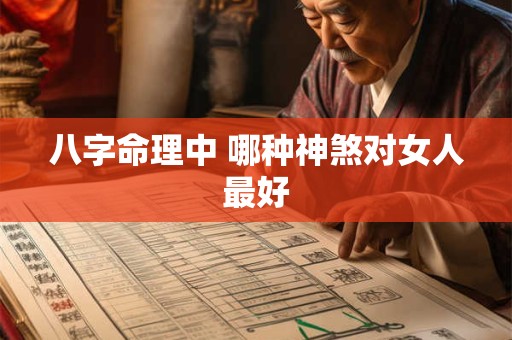 八字命理中 哪种神煞对女人最好 八字命理中 哪种神煞对女人最好