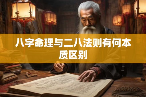 八字命理与二八法则有何本质区别