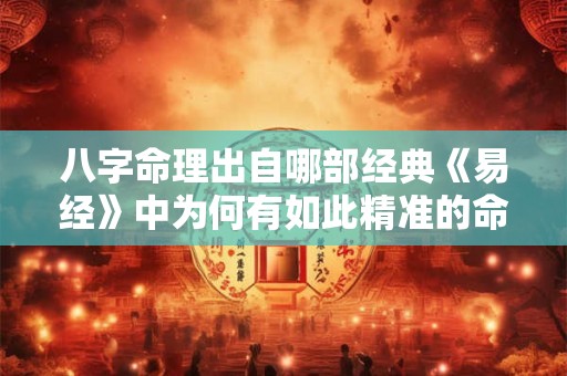 八字命理出自哪部经典《易经》中为何有如此精准的命理分析