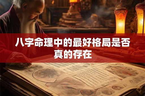 八字命理中的最好格局是否真的存在