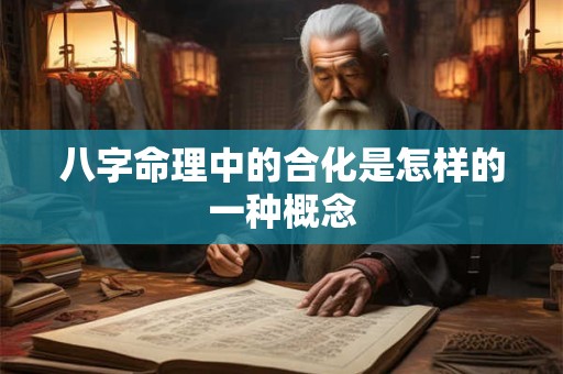 八字命理中的合化是怎样的一种概念