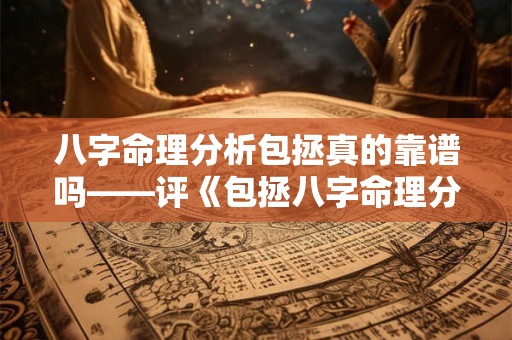 八字命理分析包拯真的靠谱吗——评《包拯八字命理分析》