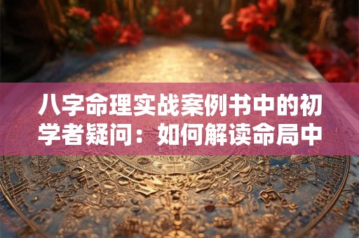 八字命理实战案例书中的初学者疑问：如何解读命局中的喜用神