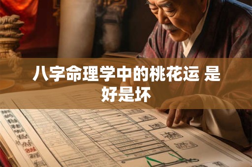 八字命理学中的桃花运 是好是坏