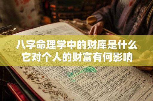 八字命理学中的财库是什么它对个人的财富有何影响
