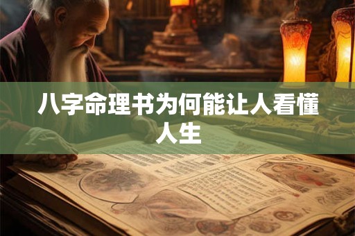八字命理书为何能让人看懂人生