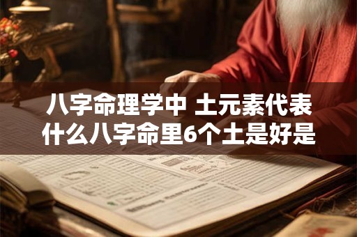 八字命理学中 土元素代表什么八字命里6个土是好是坏