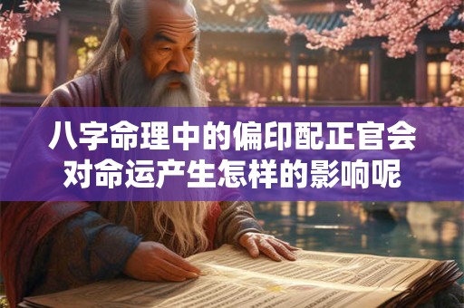 八字命理中的偏印配正官会对命运产生怎样的影响呢