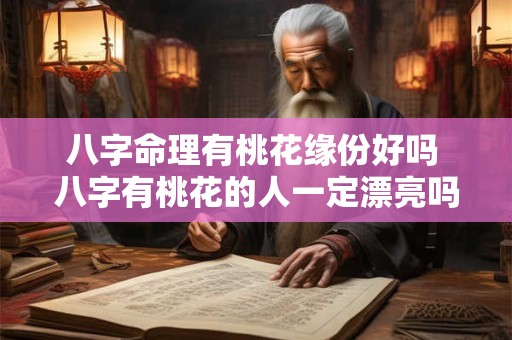 八字命理有桃花缘份好吗 八字有桃花的人一定漂亮吗 八字命理有桃花缘份好吗 八字有桃花的人一定漂亮吗