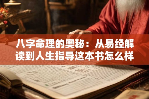 八字命理的奥秘：从易经解读到人生指导这本书怎么样
