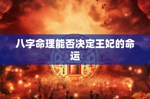 八字命理能否决定王妃的命运