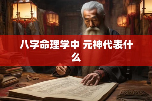 八字命理学中 元神代表什么