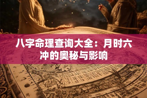 八字命理查询大全：月时六冲的奥秘与影响