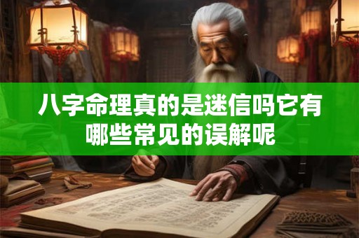 八字命理真的是迷信吗它有哪些常见的误解呢