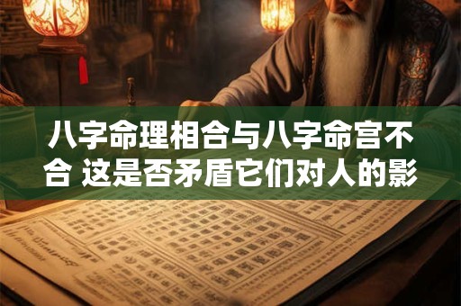 八字命理相合与八字命宫不合 这是否矛盾它们对人的影响有何不同