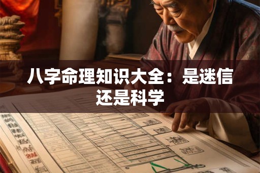 八字命理知识大全：是迷信还是科学