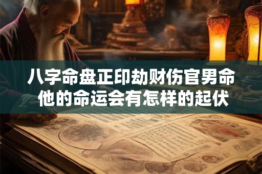 八字命盘正印劫财伤官男命 他的命运会有怎样的起伏