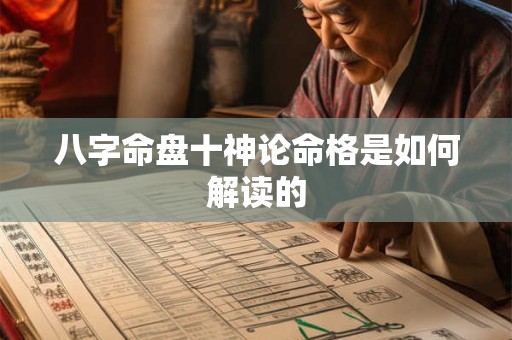 八字命盘十神论命格是如何解读的
