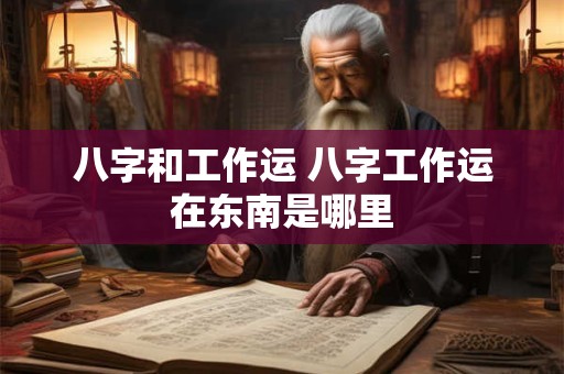八字和工作运 八字工作运在东南是哪里