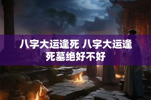 八字大运逢死 八字大运逢死墓绝好不好