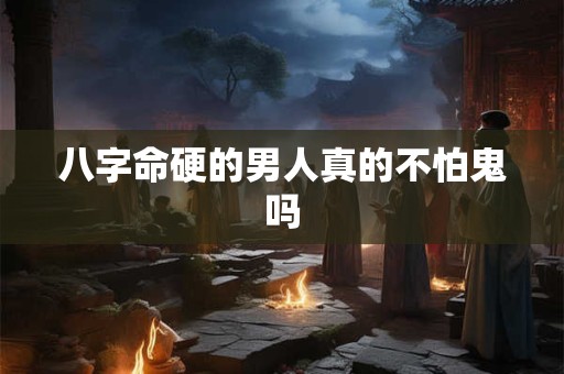 八字命硬的男人真的不怕鬼吗