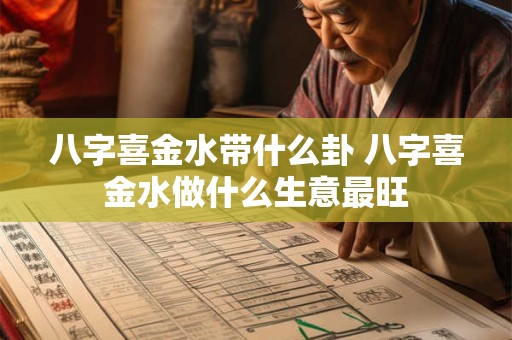八字喜金水带什么卦 八字喜金水做什么生意最旺
