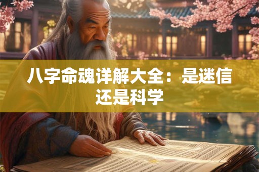 八字命魂详解大全：是迷信还是科学
