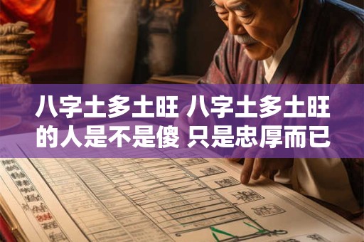 八字土多土旺 八字土多土旺的人是不是傻 只是忠厚而已